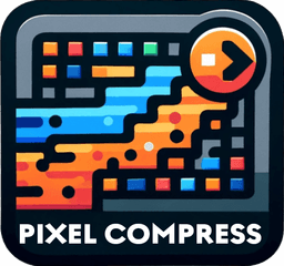 Pixel Compress Logo